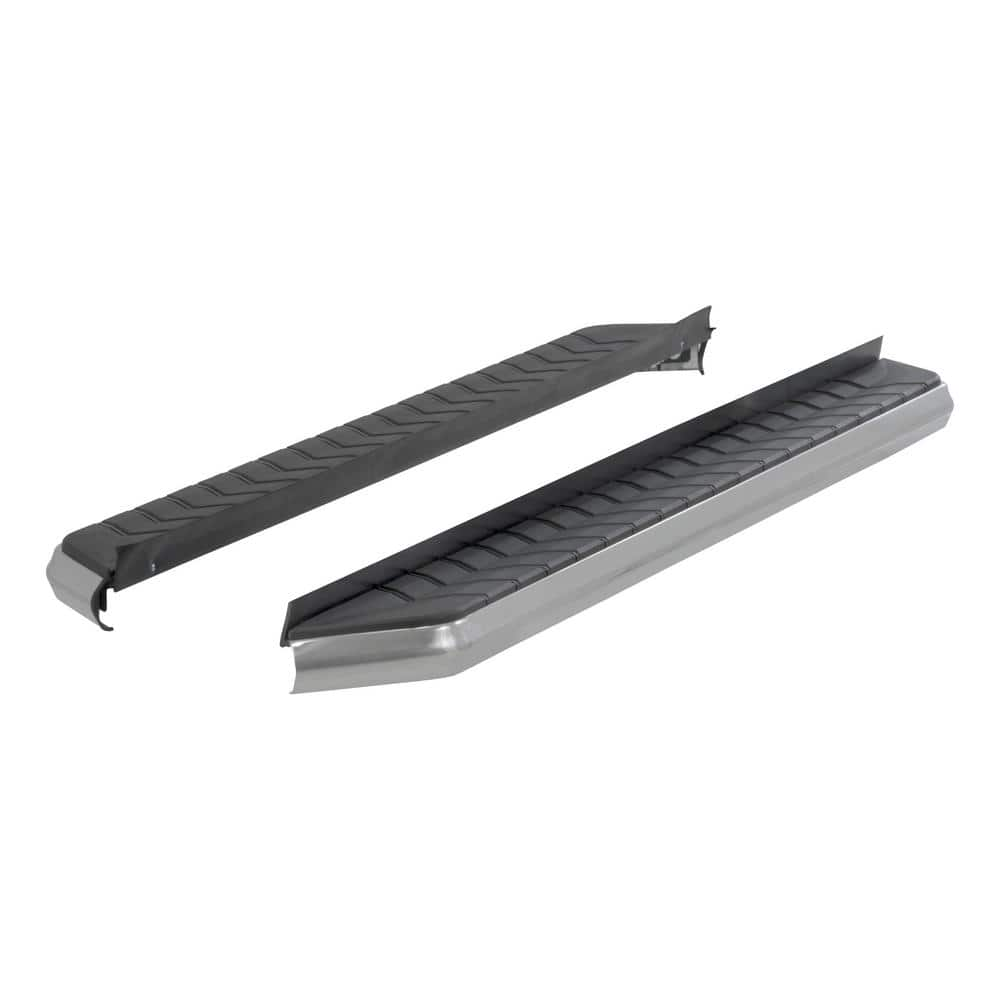 Aries Aerotread X Polished Stainless Running Boards No Brackets The Home Depot