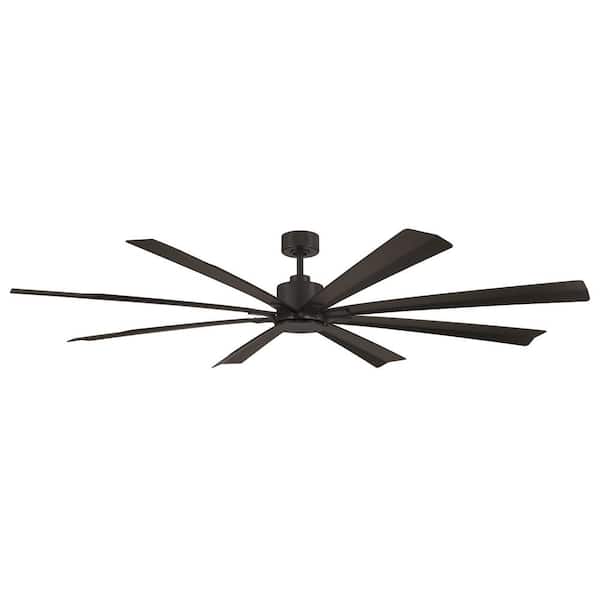 Size Matters 7 ft. Smart Indoor/Outdoor Bronze Windmill Ceiling Fan with Remote