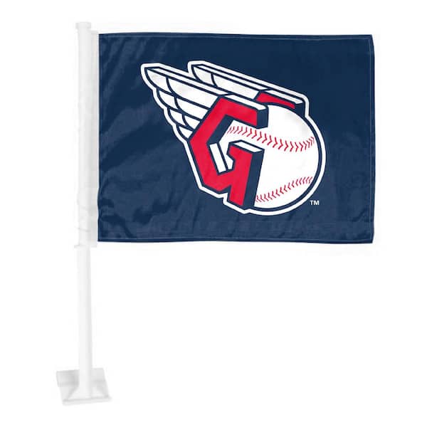 FANMATS MLB - Cleveland Guardians Car Flag Large 1-Piece 11 in. x 14 in.