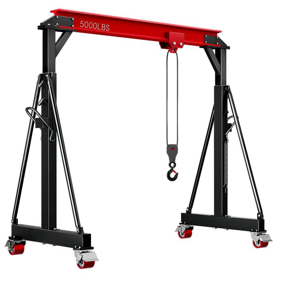 BSMTEK 2-Ton Portable Gantry Crane-Adjustable Height and Width