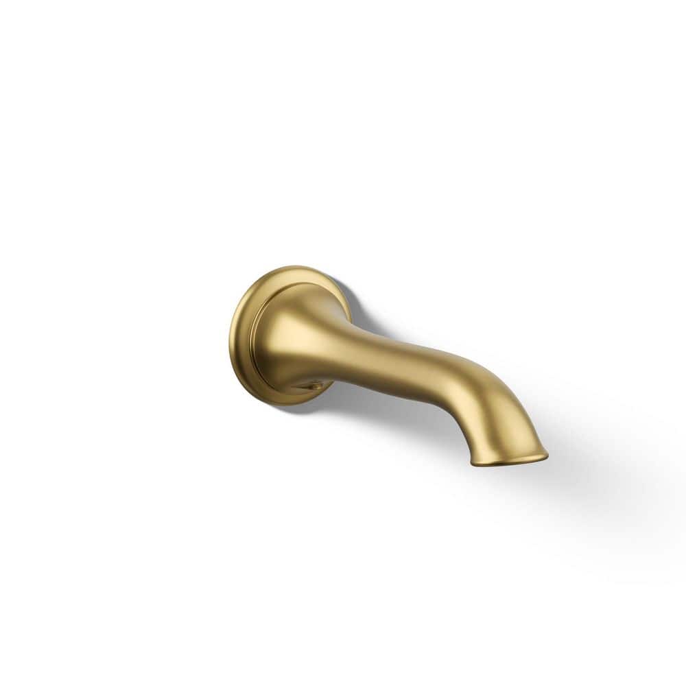 Artifacts Wall Mount Bath Spout with Flare Design in Vibrant Brushed Moderne Brass price history on PriceWatchPro