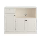 StyleWell Ivory Wood Transitional Kitchen Pantry (46 In. W X 36 In. H ...