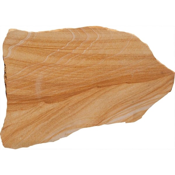 MSI Teakwood 1 in. x 12 in. x 18 in. Rectangle Natural Sandstone Interlocking Flagstone (1.5 sq. ft. )