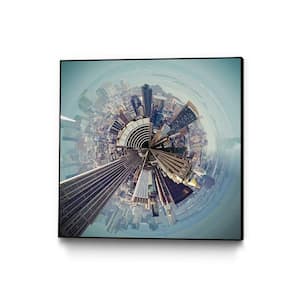 30 in. x 30 in. "City Center I" by Jean-Franois Dupuis Framed Wall Art