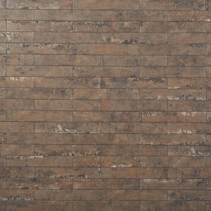 Mantis Copper 2.4 in. x 14.56 in. Matte Porcelain Floor and Wall Tile (11.62 sq. ft./Case)