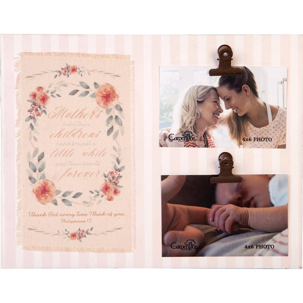 Mothers Day Holds, 2, 4 in. x 6 in. Photos Mother Photo Plaque