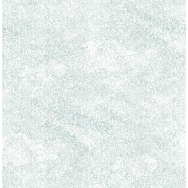 A-Street Prints Bode Light Blue Cloud Light Blue Wallpaper Sample