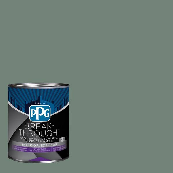 1 qt. PPG1135-6 Calabash Clash Satin Door, Trim & Cabinet Paint