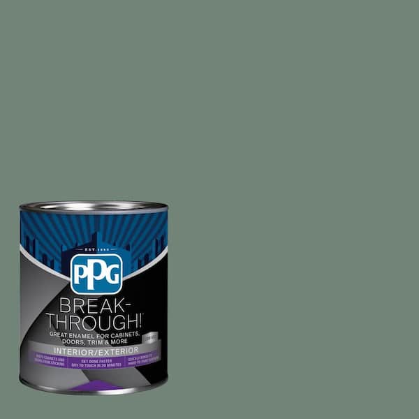 Break-Through! 1 qt. PPG1135-6 Calabash Clash Semi-Gloss Door, Trim & Cabinet Paint