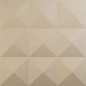 19 5/8 in. x 19 5/8 in. Benson EnduraWall Decorative 3D Wall Panel, Smokey Beige (Covers 2.67 Sq. Ft.)