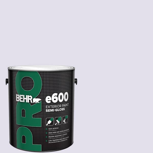 1 gal. #M560-1 Sweet Bianca Semi-Gloss Exterior Paint