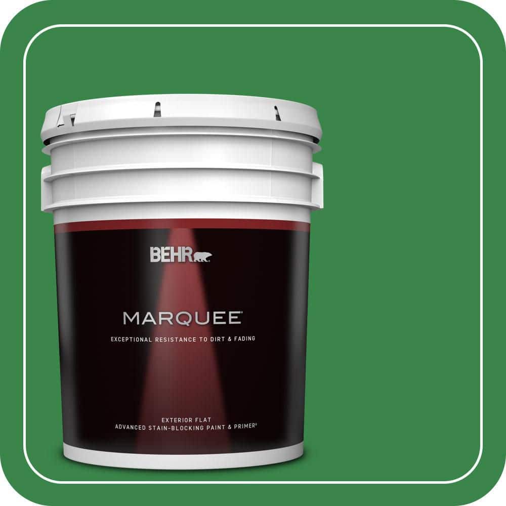 5 gal. #450B-7 Green Grass Flat Exterior Paint & Primer price history on PriceWatchPro