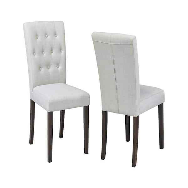Unbranded Sorrento Beige Fabric Dining Chair Set of 2