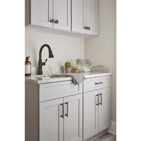 Davenport 5-1/16 in. (128mm) Classic Matte Black Bar Cabinet Pull