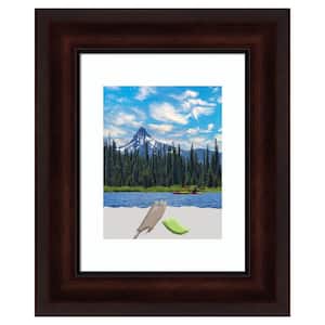 Coffee Bean Brown Picture Frame Opening Size 11x14 in. (Matted To 8x10 in.)
