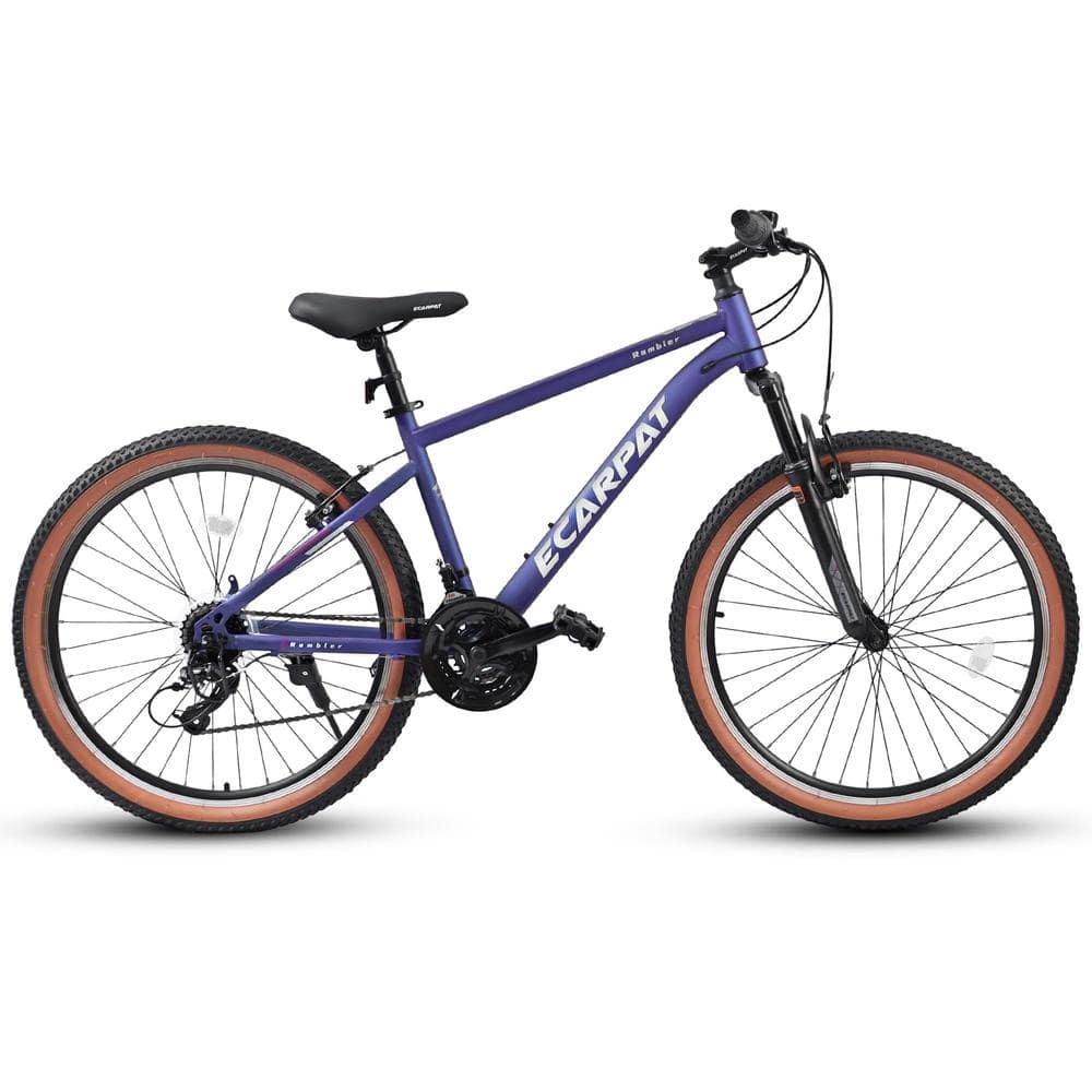 26 in. Blue Commuter City Snow Beach Mountain Bikes, 21-Speed U-Brakes Twist Shifter price history on PriceWatchPro