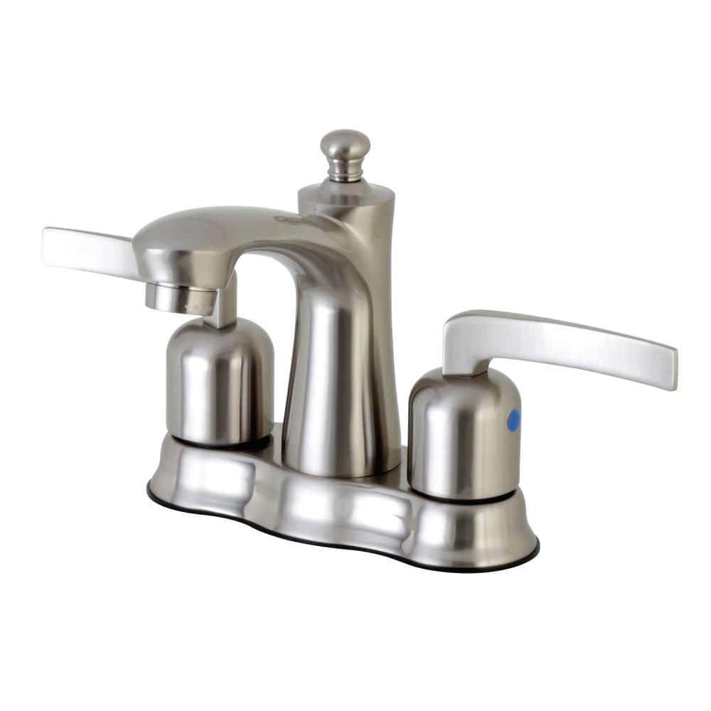 Centurion 4 in. Centerset Double Handle Bathroom Faucet in Brushed Nickel price history on PriceWatchPro