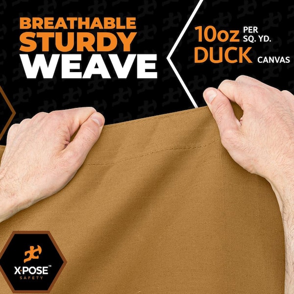 XPOSE SAFETY Canvas Heavy-Duty 20 ft. W X 40 ft. L Tan 10 oz XPOSE SAFETY Canvas Heavy-Duty 20 ft. W X 40 ft. L Tan 10 oz
