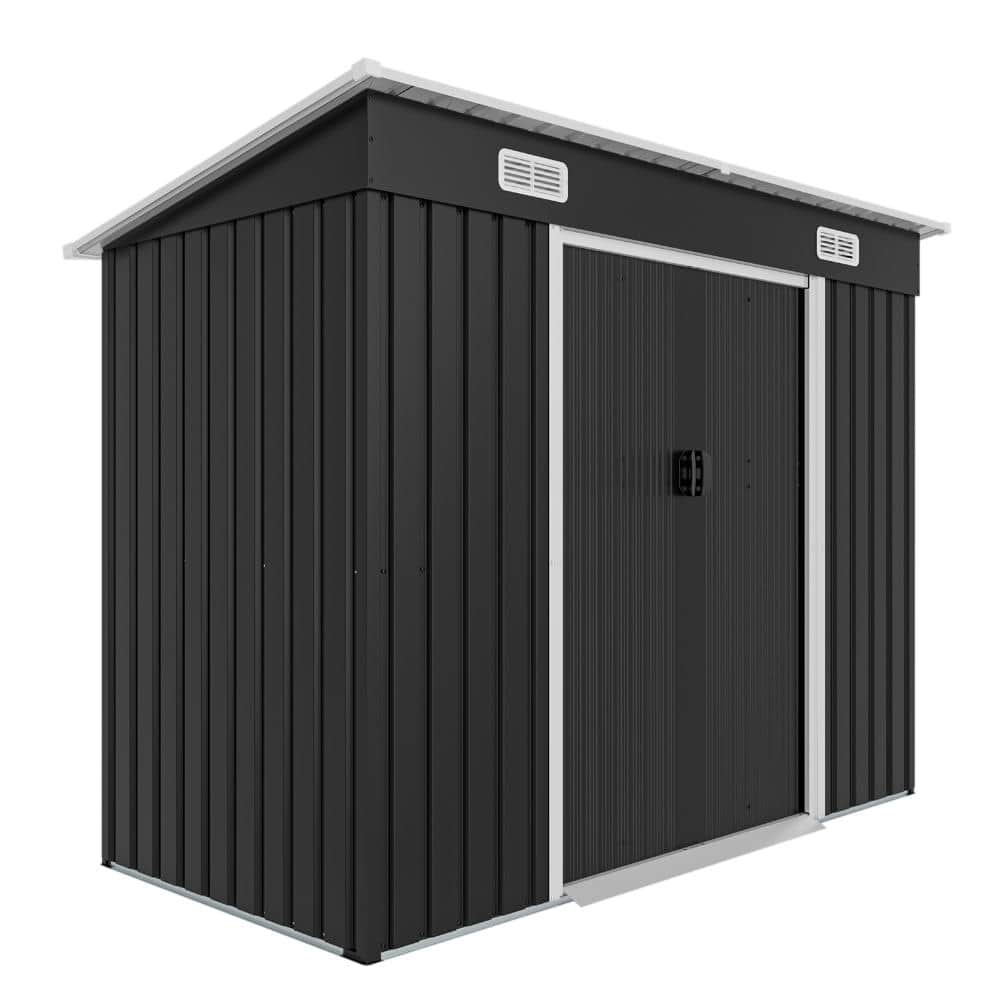 Reviews for Aobabo Outdoor Storage Shed 8 ft. W x 4 ft. D Metal