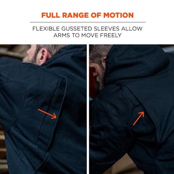 Ergodyne N-Ferno 6468 3XL Heavy-Duty Duck Canvas Work Jacket