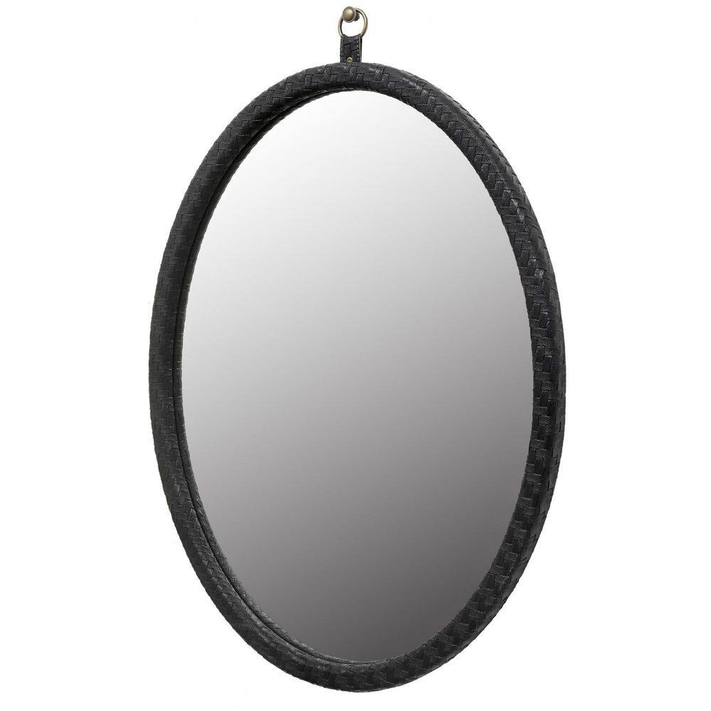 23.62 in. W x 29.92 in. H Oval Frameless Wall Mount Modern Decorative Bathr