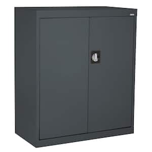 Elite Series ( 36 in. W x 36 in. H x 18 in. D ) 3 Shelf Steel Garage Counter Height Freestanding Cabinet in Charcoal