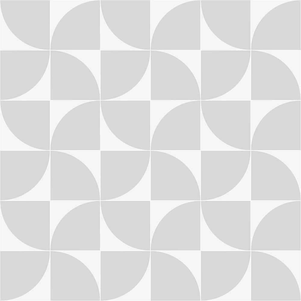 Tarin 8" x 8" Gray Matte Porcelain Wall and Floor Tile