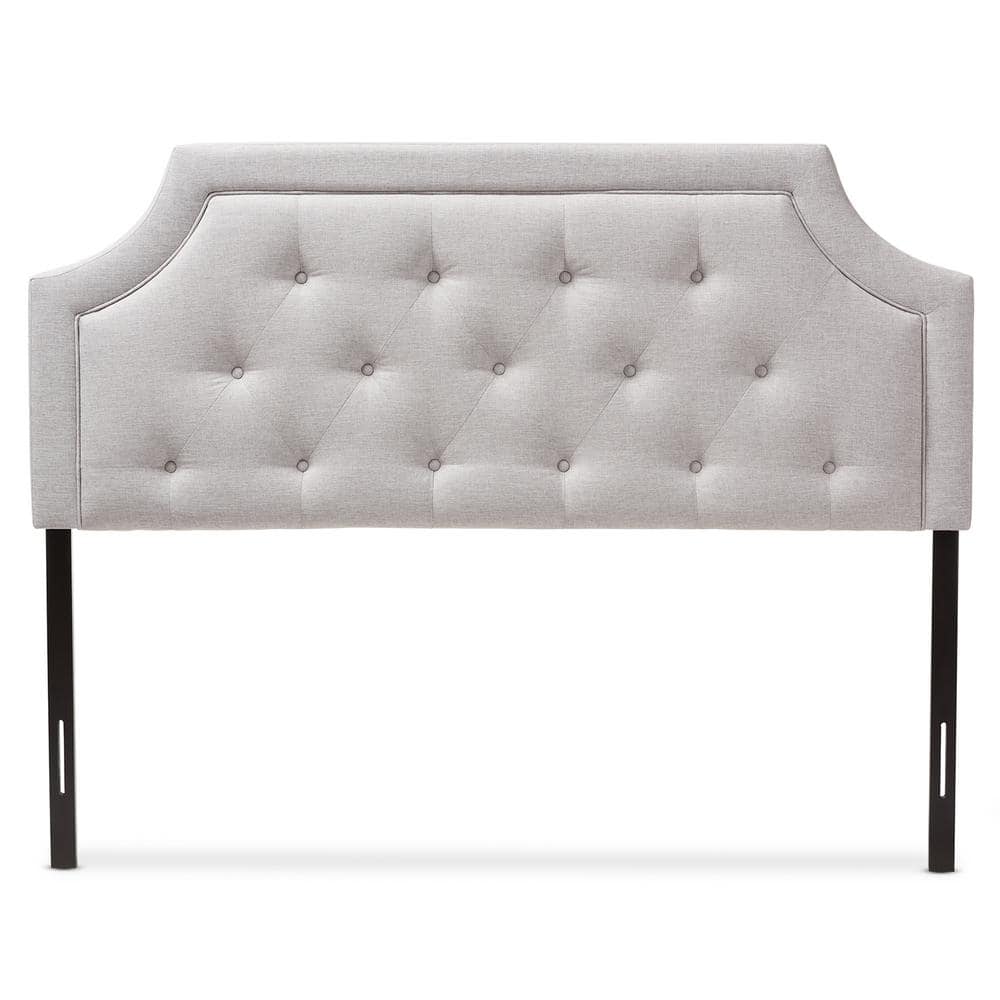 Mars King Size Beige Tufted Upholstered Headboard