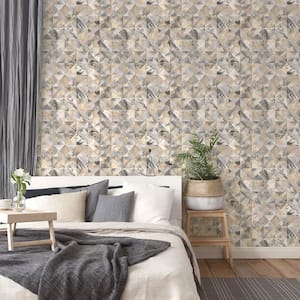 Mosaic Paper Roll Wallpaper (Covers 56 sq. ft.)