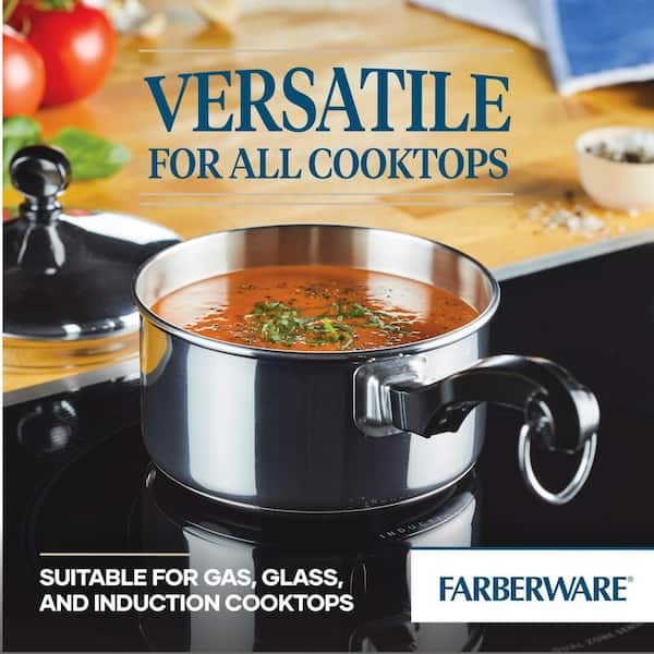 Farberware 1 Qt. Stainless Steel Saucepan with Lid, 1 - Fry's Food