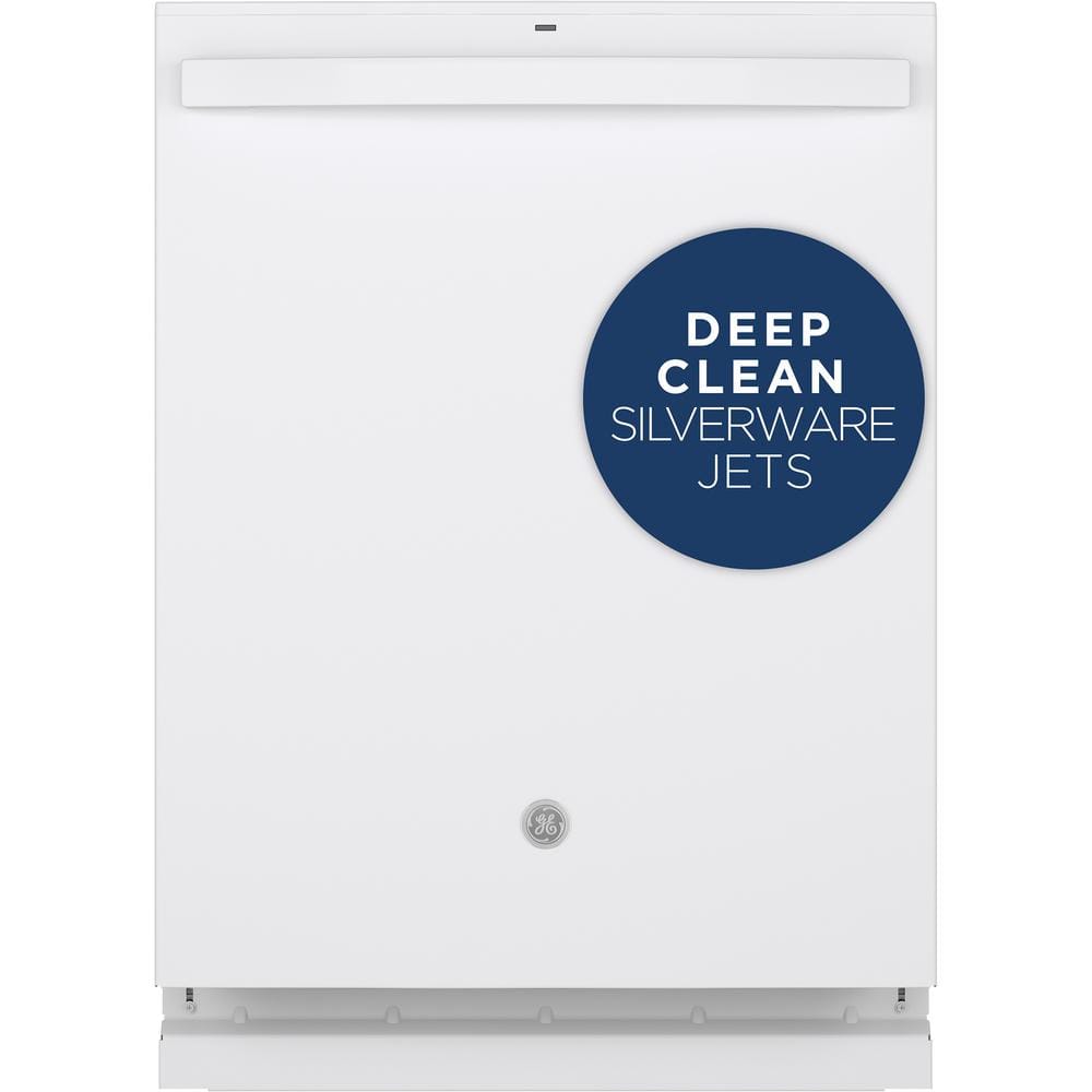 Have a question about GE 24 in. BuiltIn Top Control White Dishwasher w