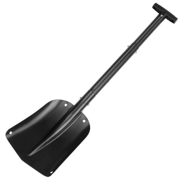 Cisvio 22.83 in. Plastic Handle Aluminum Snow Shovel Portable Light