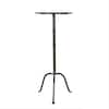 Black Metal Martini Table