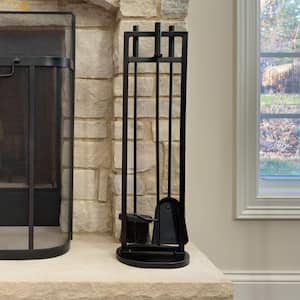 Classic 4-Piece Fireplace Tool Set