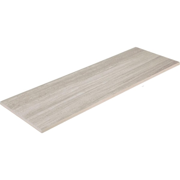 Daltile Articulo Column Grey 6 in. x 18 in. Glazed Ceramic Wavy Wall Tile (11.25 sq. ft./case)