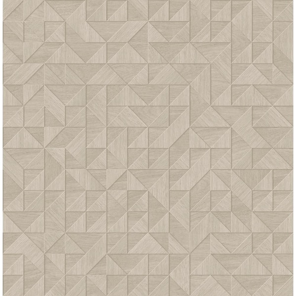 Decorline Gallerie Grey Triangle Geometric Grey Wallpaper Sample