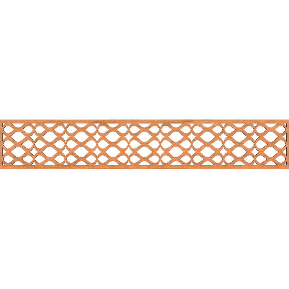 Somerset Fretwork 0.25 in. D x 46.625 in. W x 8 in. L Cherry Wood Panel Moulding price history on PriceWatchPro