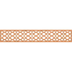 Somerset Fretwork 0.25 in. D x 46.625 in. W x 8 in. L Cherry Wood Panel Moulding