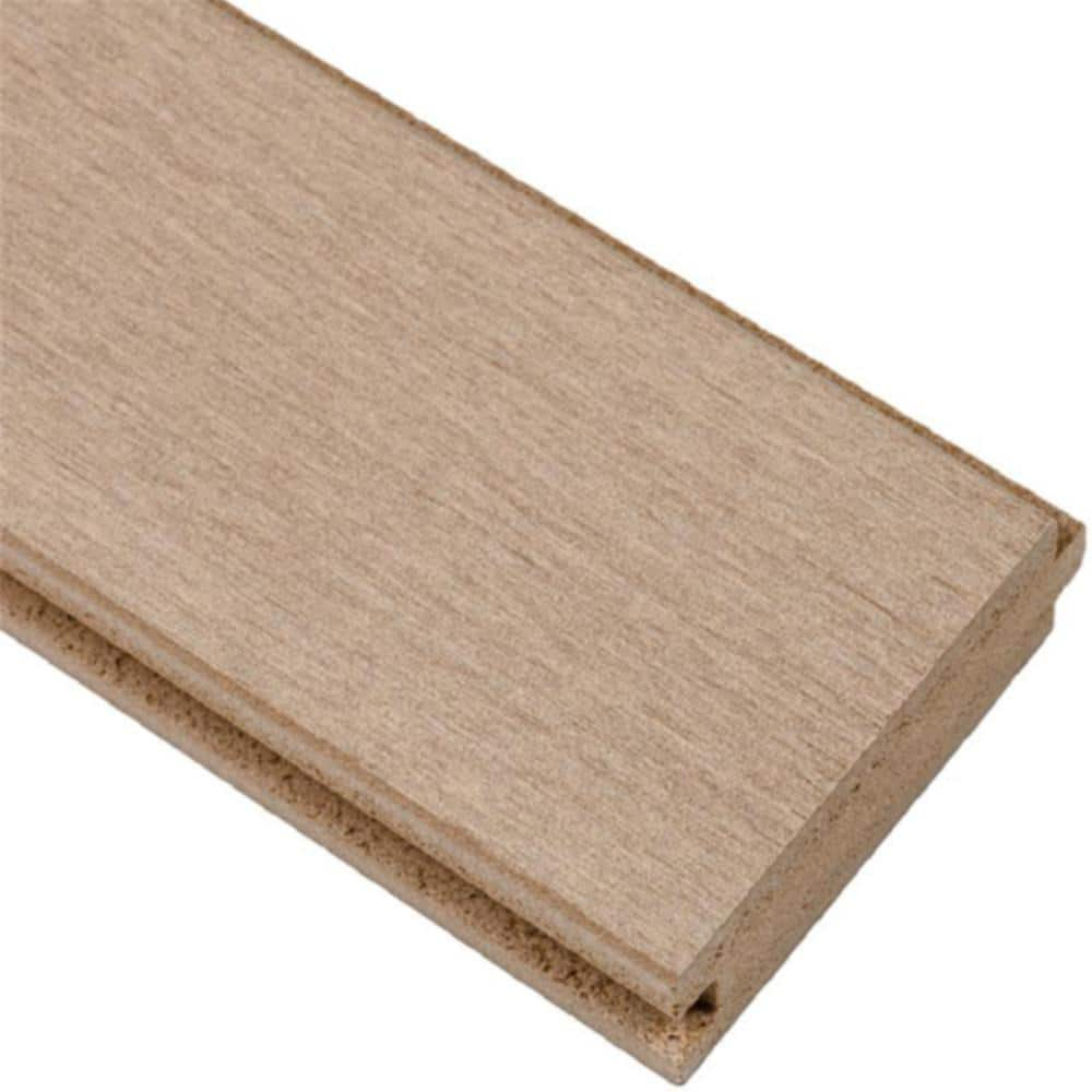 ACRE 5/4 in. x 4 in. x 8 ft. Unfinished Composite Tongue and Groove ...