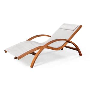 Bentwood Breeze Outdoor Luxury Lounger with Wood Frame