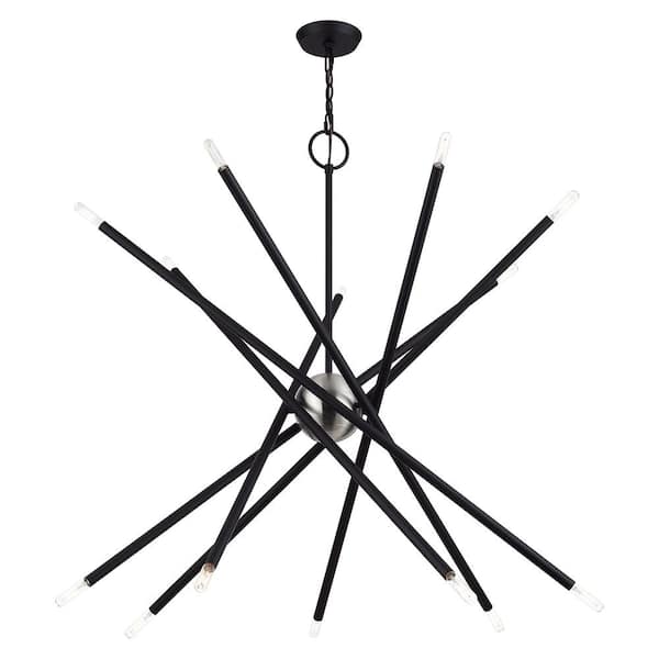 Soho 14-Light Black Chandelier