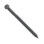 #10 2-1/2 in. Dark Gray Star Drive Trim-Head Composite Deck Screw (1750-Count)