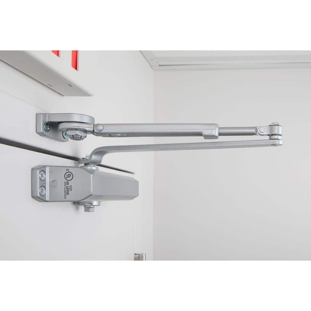 Aluminum Commercial Grade Door Closer with Hold Open Arm