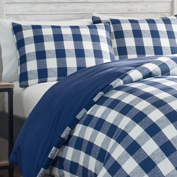 Blue Twin Details about   Eddie Bauer Lakehouse Plaid Comforter Set 