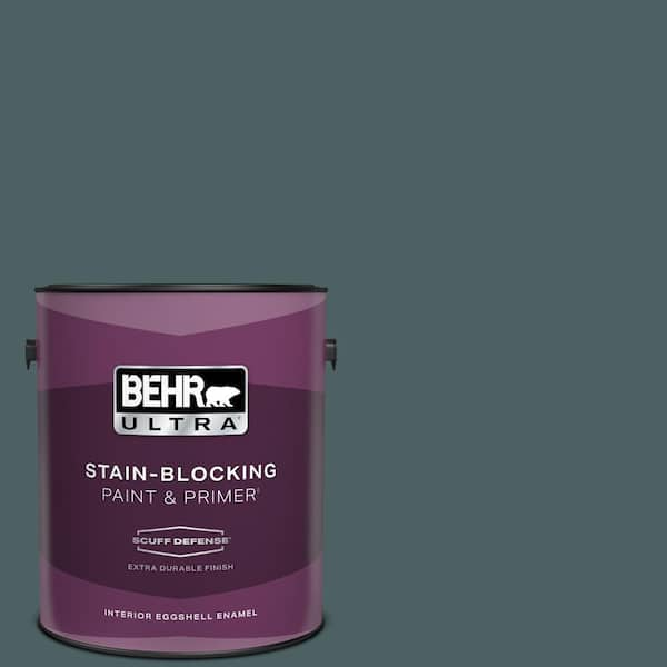 BEHR ULTRA 1 gal. #PPU12-20 Underwater color Extra Durable Eggshell Enamel Interior Paint & Primer