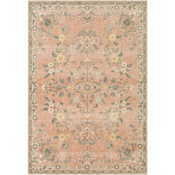 Artistic Weavers Oshawa Pale Pink 5 ft. x 8 ft. Indoor Area Rug