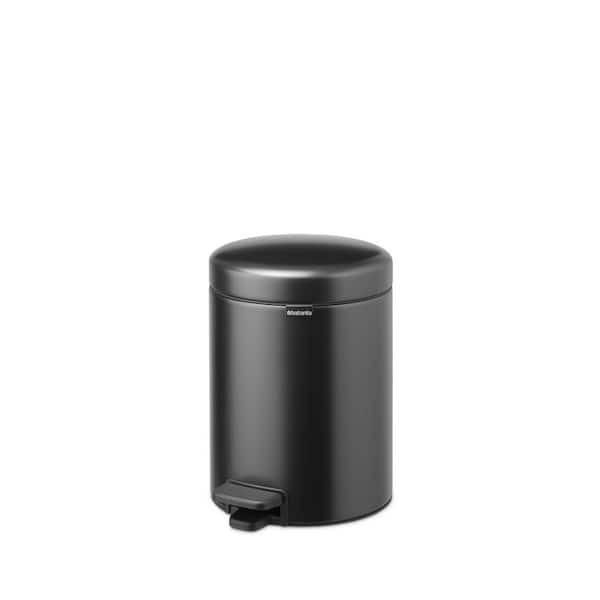 Brabantia NewIcon 1.3 Gal. (5 l) Confident Gray Step-On Trash Can
