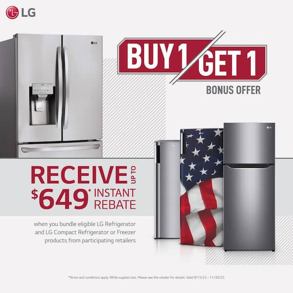 lg 6.9 cu ft single door refrigerator platinum silver