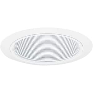 Contractor Select 5 in. New Construction or Remodel Recessed Downlight Baffle Trim