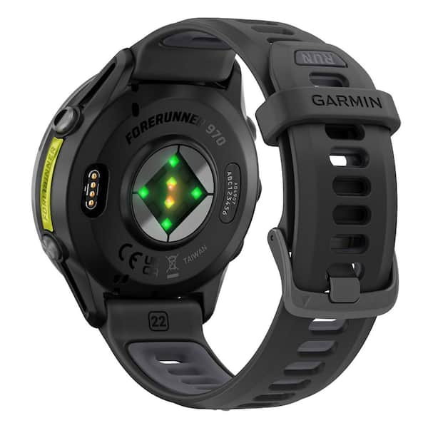 Garmin Forerunner 970 Running Smartwatch in Carbon Gray/Black